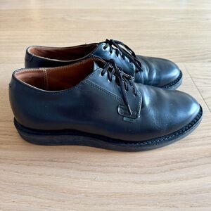 Red Wing 101 Postman Oxford Shoes in Black